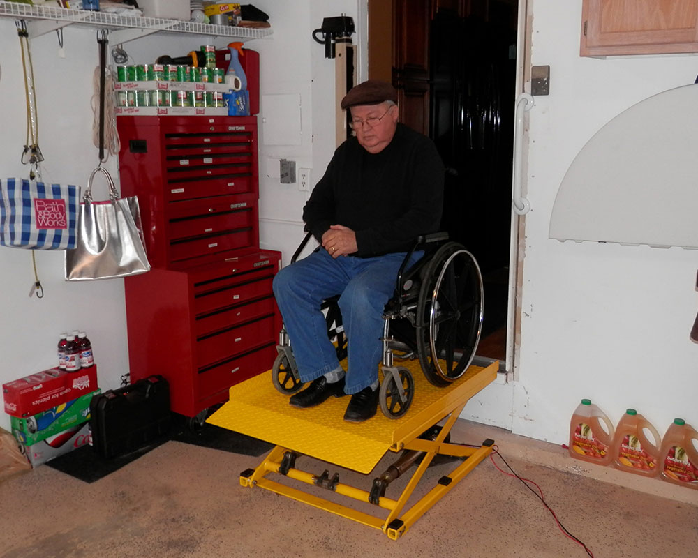 Garage Wheelchair Lift