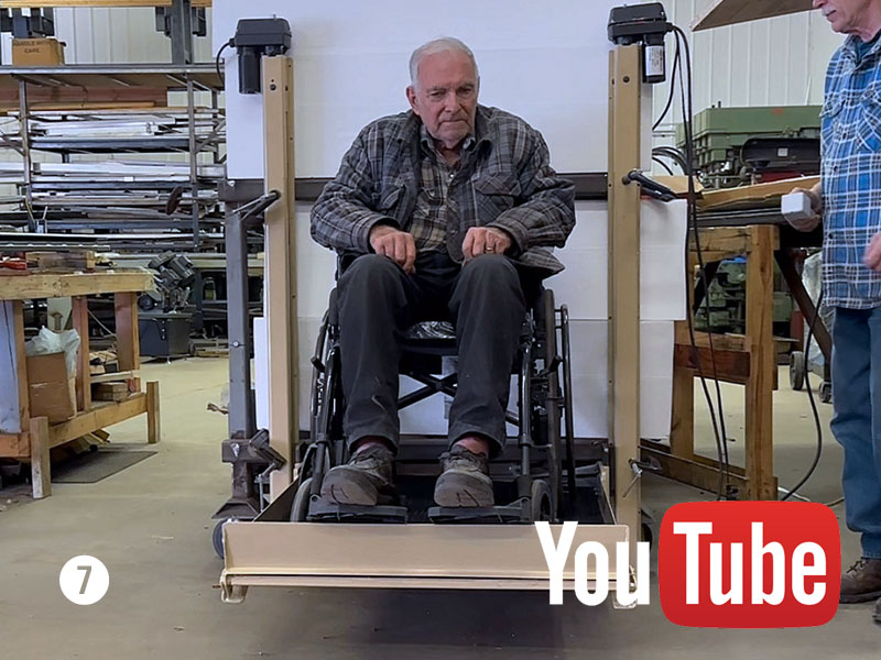 Elevated Wheelchair Platform Lift Elevated Wheelchair Platform Lift