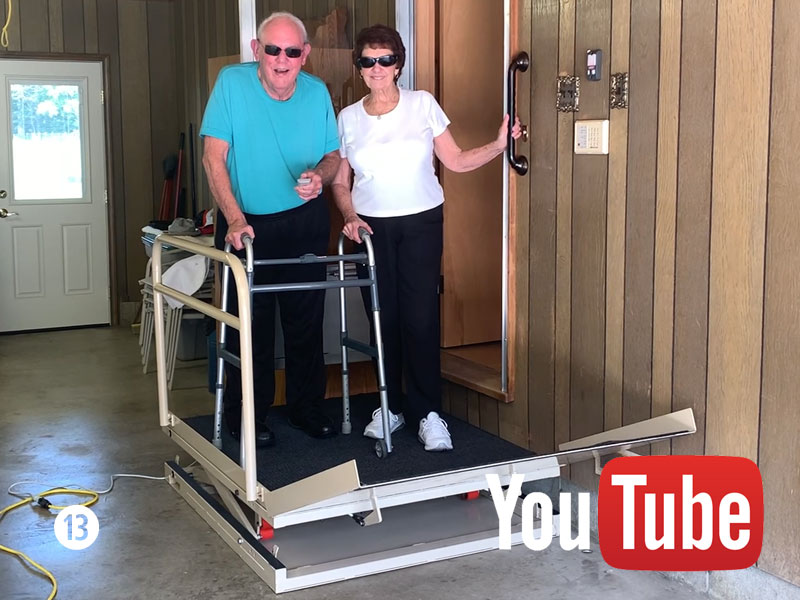 Garage Standing Wheelchair Lift 13 Garage Standing Wheelchair Lift 13
