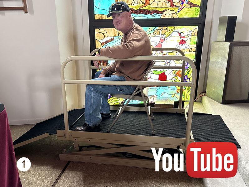 Lutheran Church Wheelchair Lift Lutheran Church Wheelchair Lift