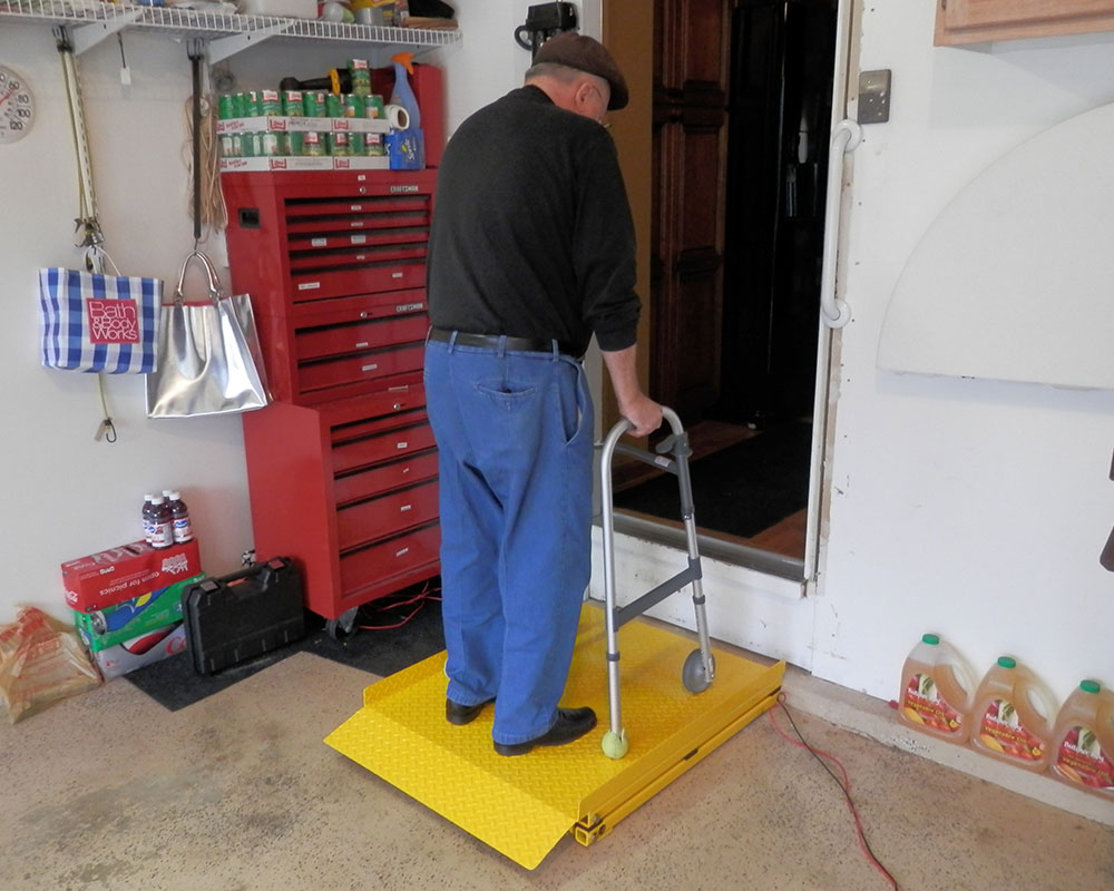 Garage Standing Lift Installation