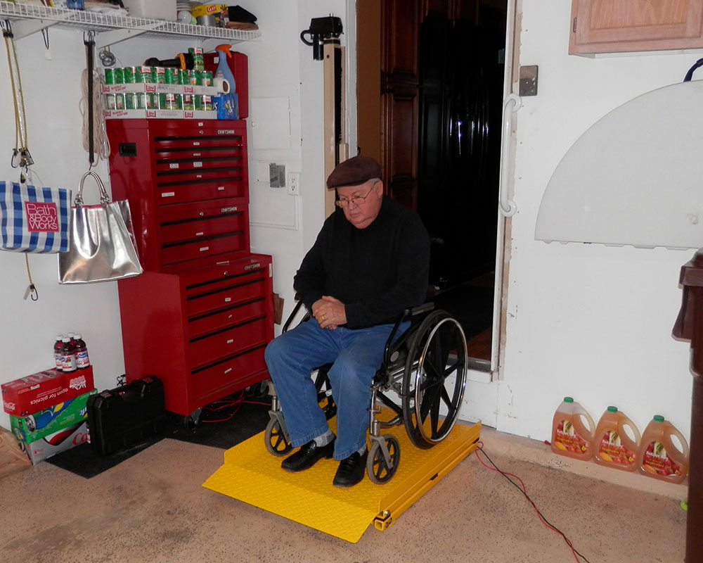 Garage Wheelchair Lift